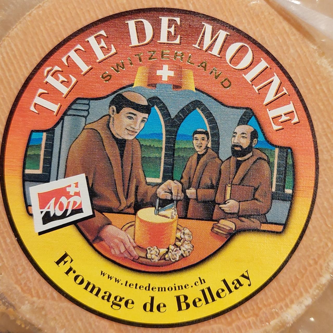 Фото - Твердый сыр Fromage de Bellelay Tête de Moine