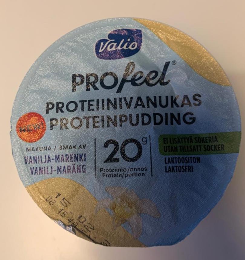 Фото - Profeel protein puding vanilj-maräng Valio