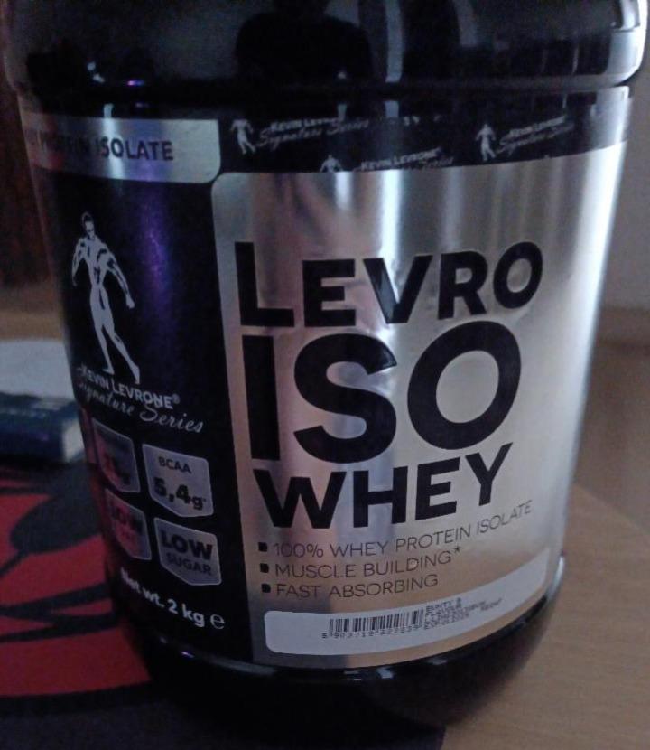 Фото - Протеин Levro ISO Whey Bunty flavour Kevin Levrone