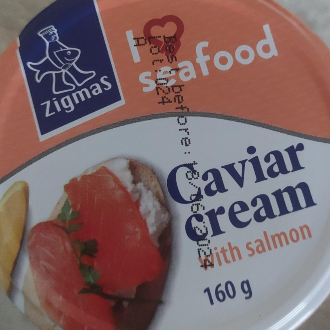 Фото - Caviar cream with salmon Zigmas