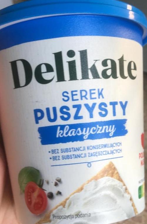Фото - Сыр сливочный классический Serek Puszysty Delikate