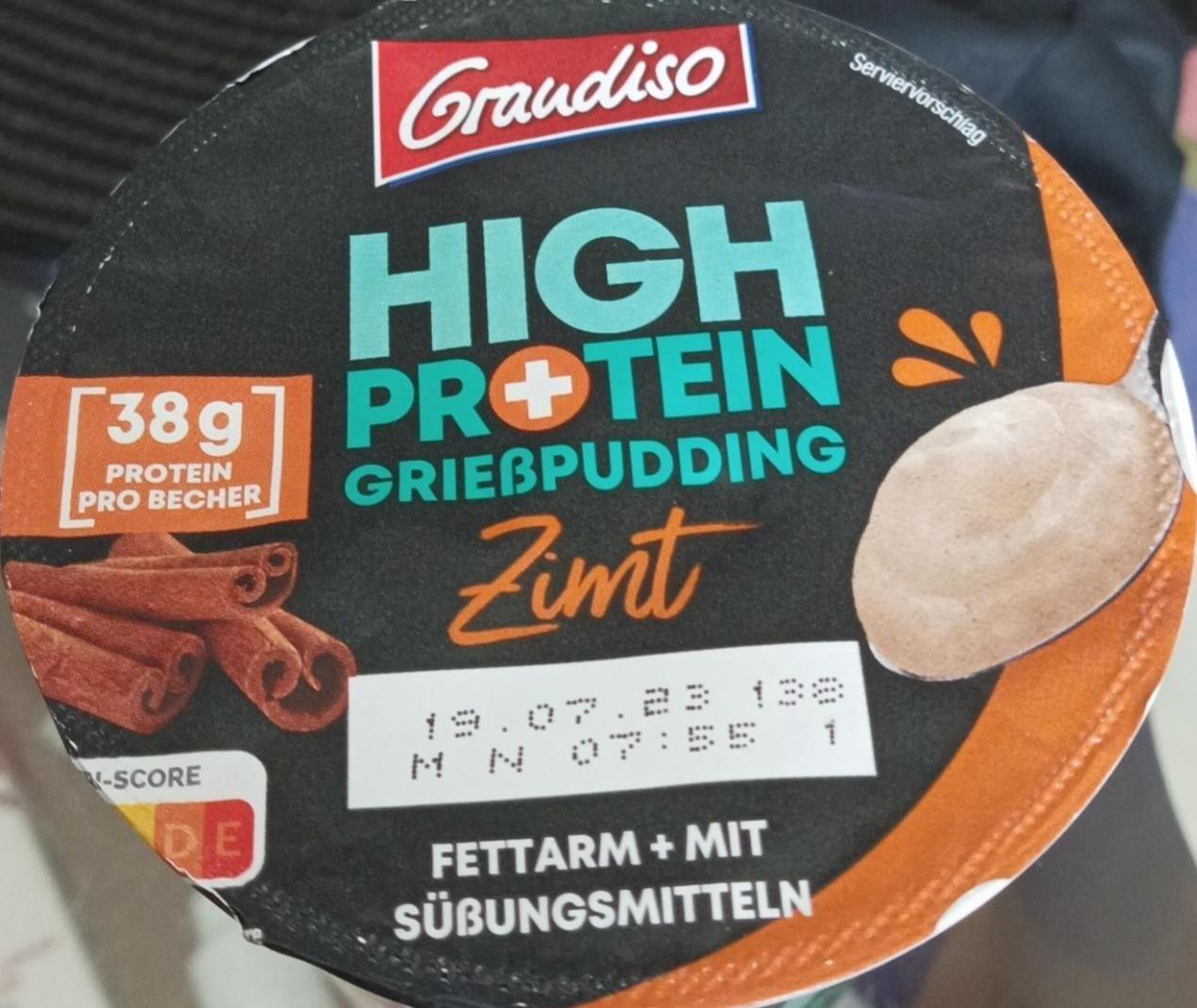 Фото - grießpudding high protein zimt graudiso