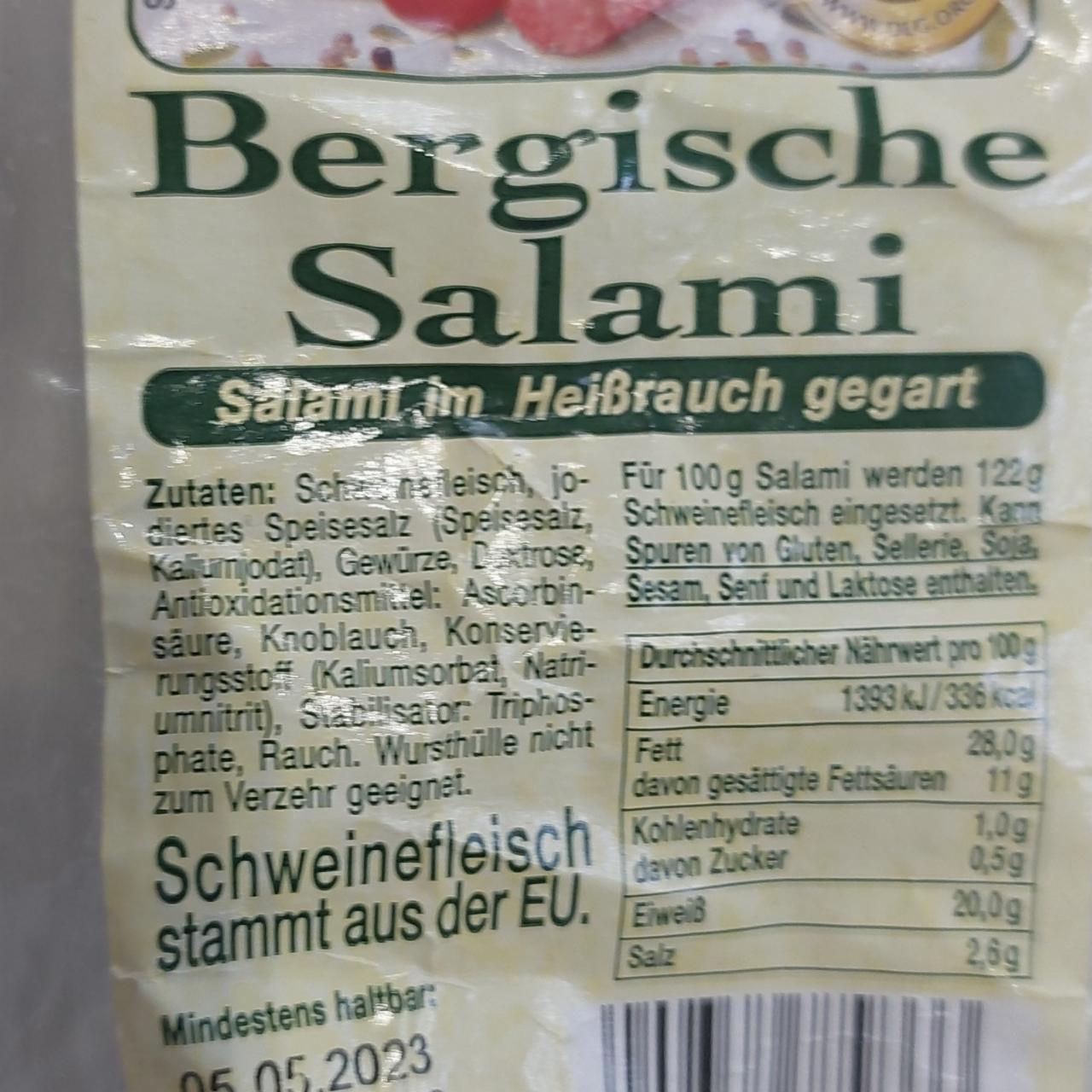 Фото - Bergische Salami im Heißrauch gegart Steinhaus