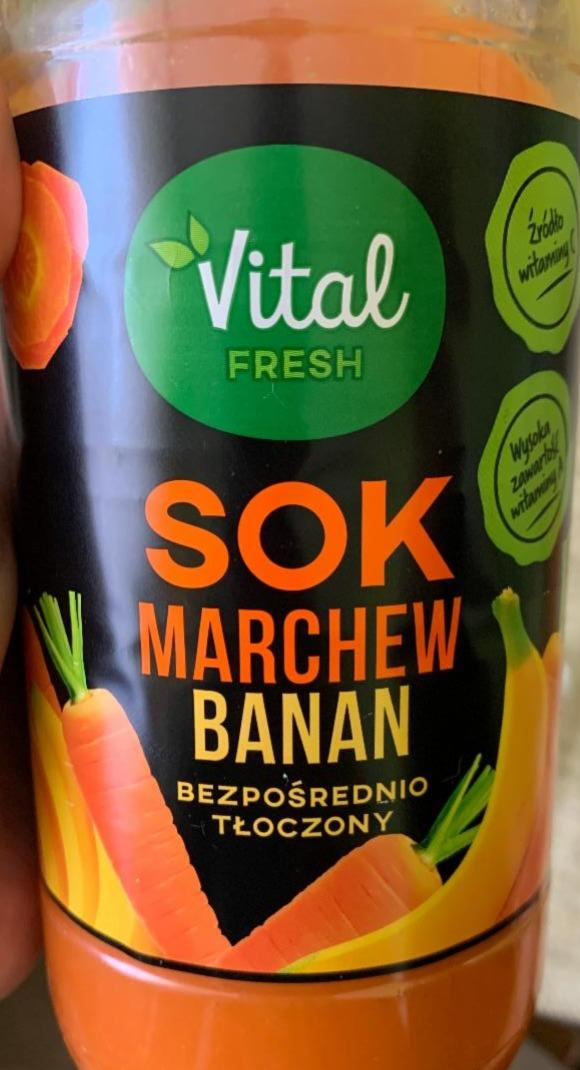 Фото - Сок морковь-банан Vital Fresh