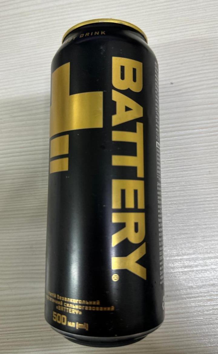 Фото - энергетик безалкогольный сильногазированный Battery