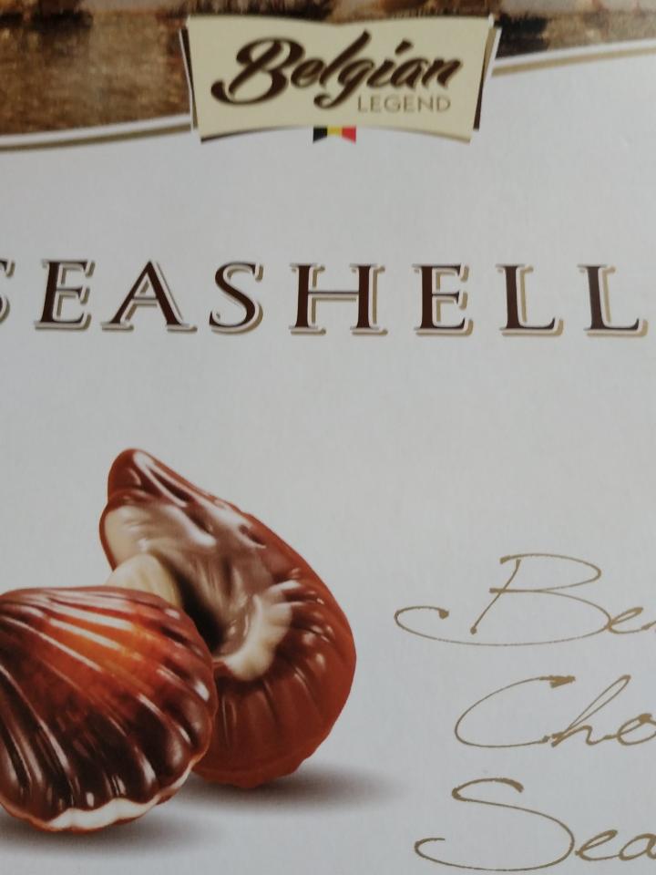 Фото - конфеты Seashells Belgian legend