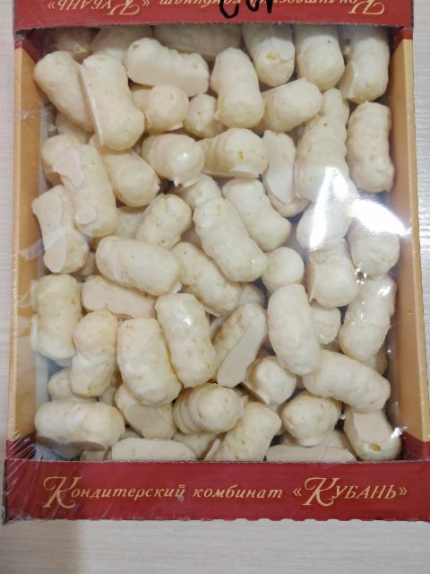 Фото - Кукурузные палочки, глазированные белой кондитерской глазурью Кубань