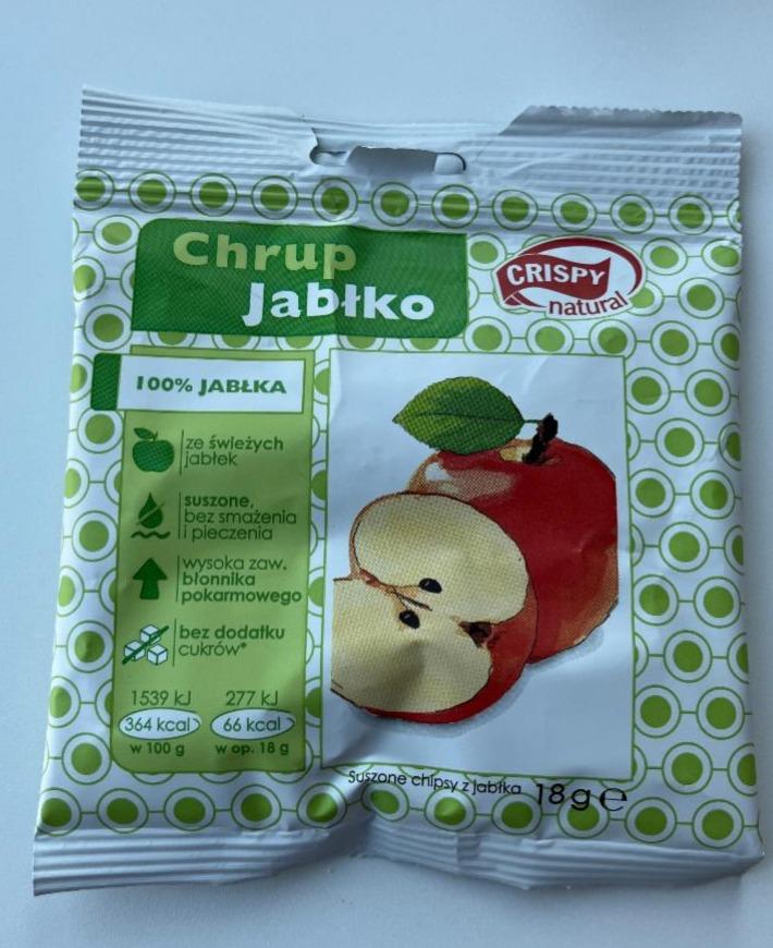 Фото - Сушеное яблоко Chrup Jablko Crispy Natural