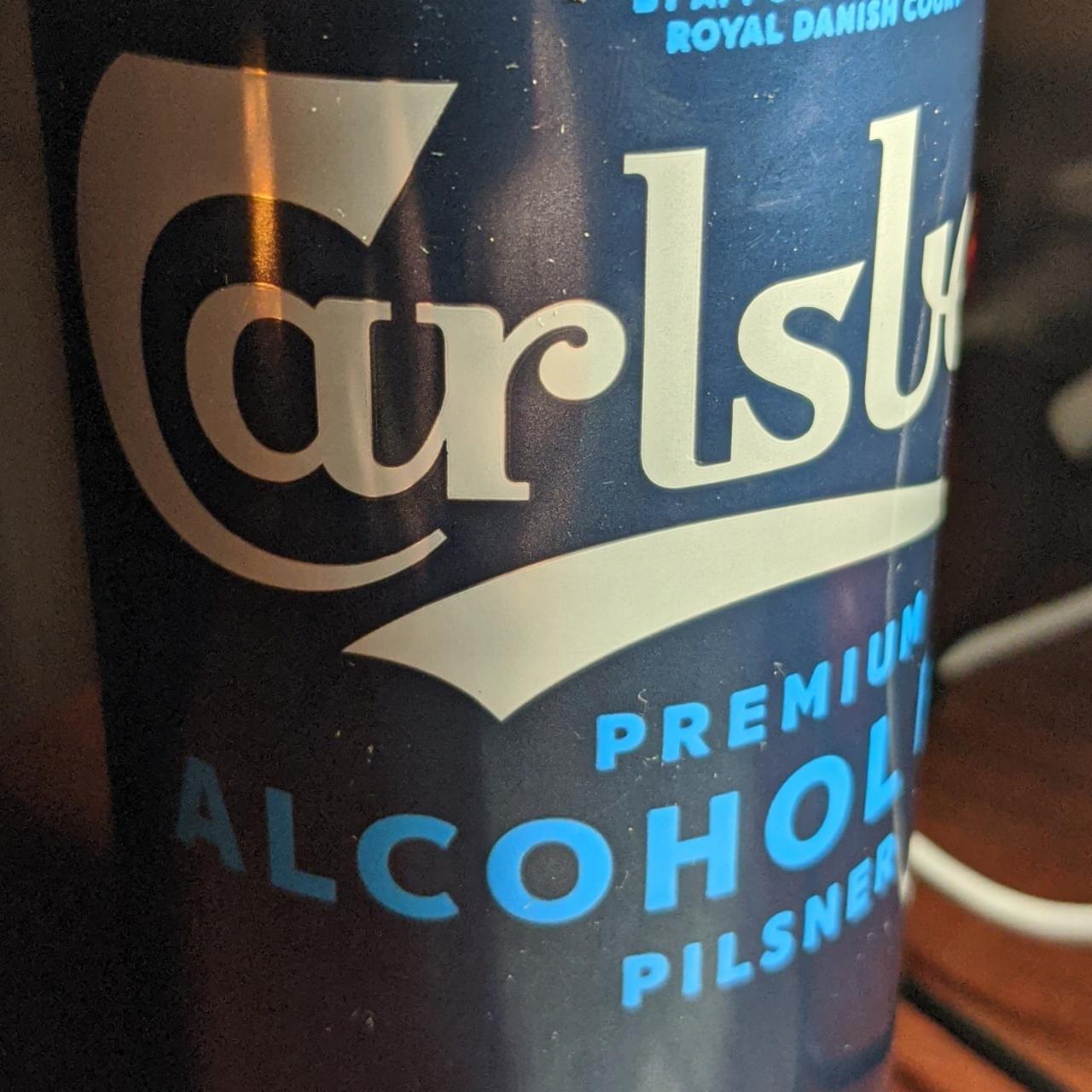 Фото - пиво premium pilsner безалкогольное Carlsberg