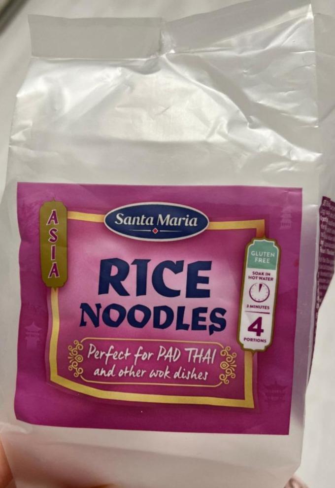 Фото - Рисовая лапша Rice noodles Santa Maria