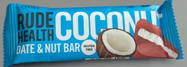 Фото - Coconut bar Date&Nut Rude Health