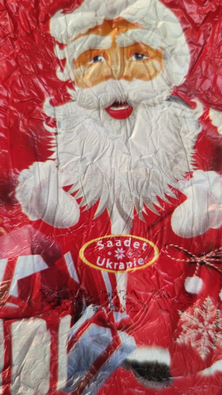 Фото - Шоколадная фигурка Дед Мороз Saadet Ukraine