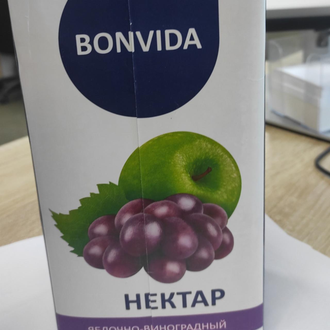 Фото - Сок яблочно-виноградный Bonvida