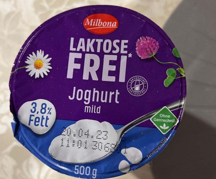 Фото - Laktose frei joghurt mild 3.8% Milbona