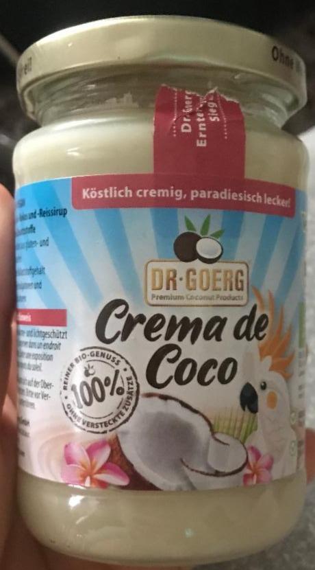 Фото - Паста кокосовая Crema de Coco Dr Goerg
