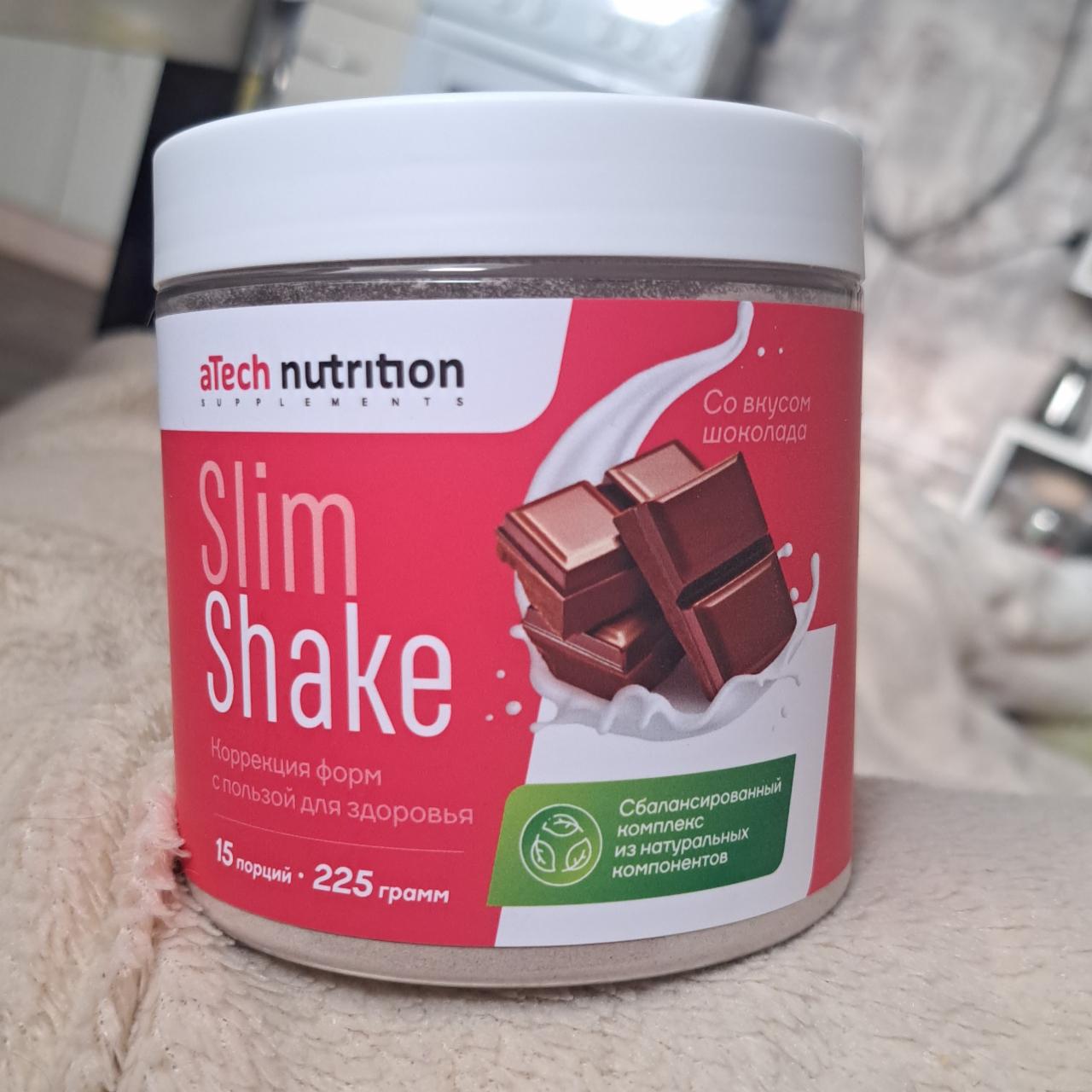 Фото - Смесь порошковая Slim shake со вкусом шоколада Atech Nutrition