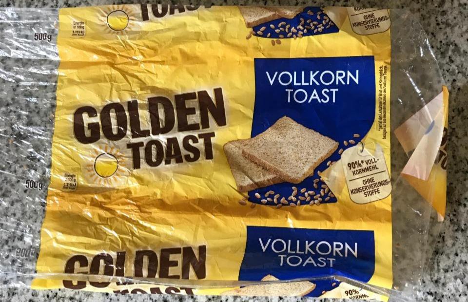 Фото - Хлеб тостовый Vollkorn toast Golden toast