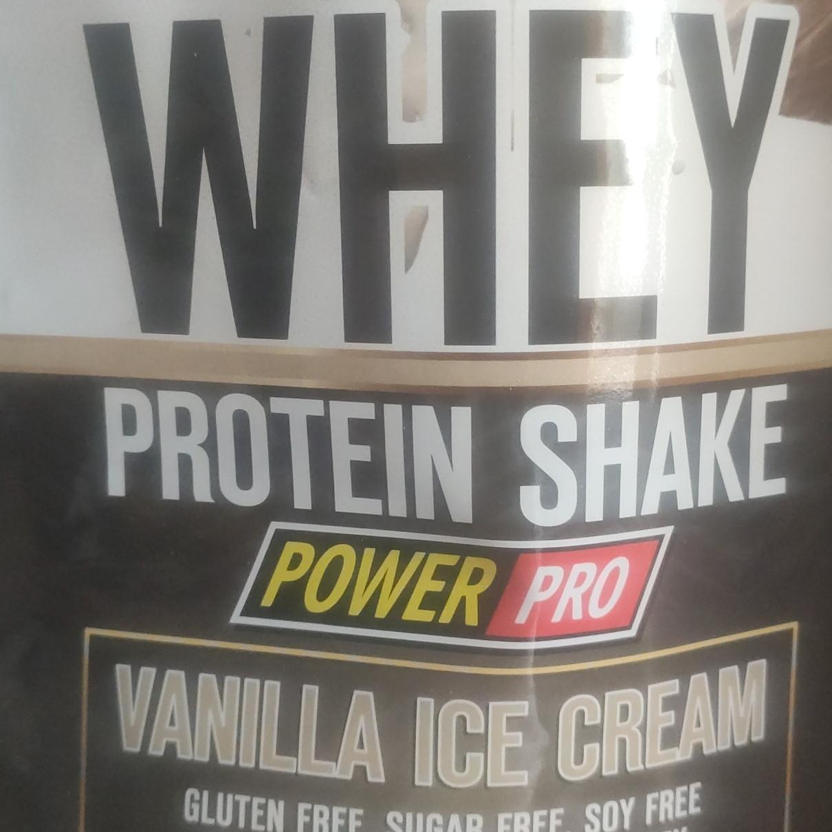 Фото - сывороточный протеин коктейль ванильное мороженое Power pro