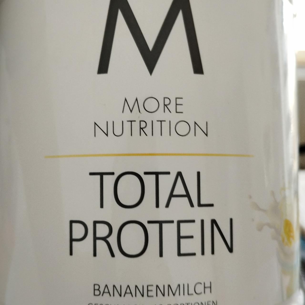 Фото - Total Protein Bananenmilch More Nutrition