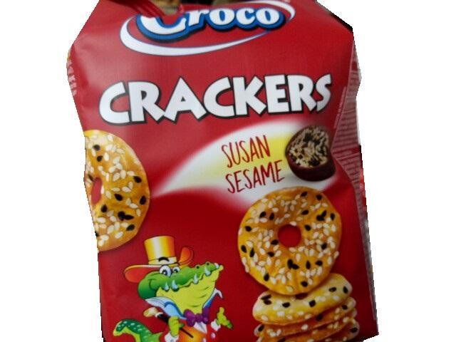 Фото - Крекер Croco Crackers с кунжутом