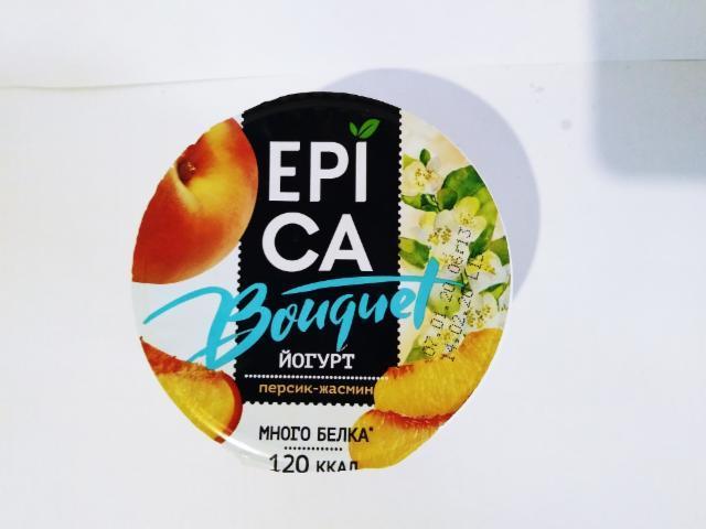 Фото - йогурт 4.8% персик-жасмин Epica