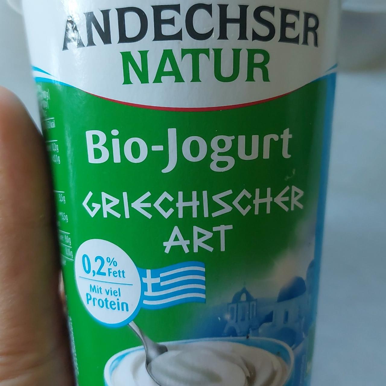 Фото - Bio-Jogurt 0.2% Griechischer Art Andechser natur