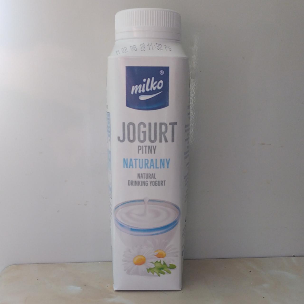 Фото - Jogurt pitny naturalny Milko