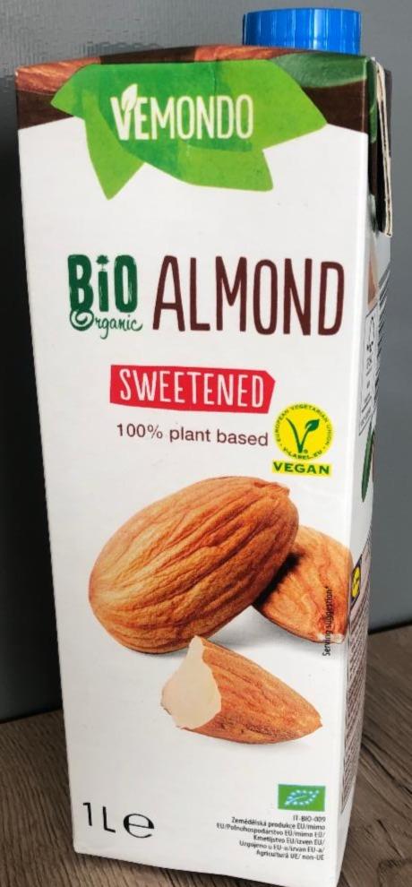 Фото - Bio Organic Almond sweetened Vemondo