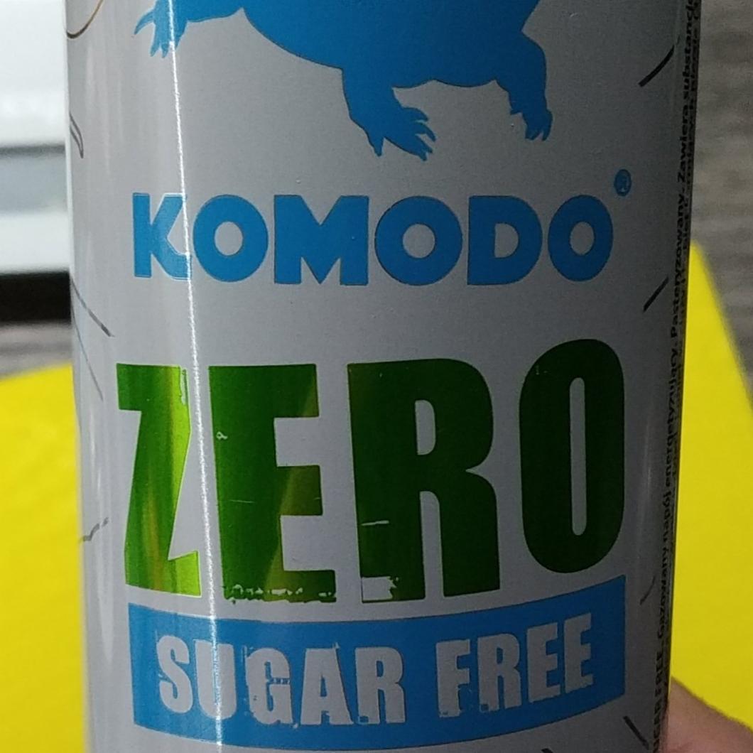 Фото - Напиток энергетический без сахара Sugar Free Zero Komodo