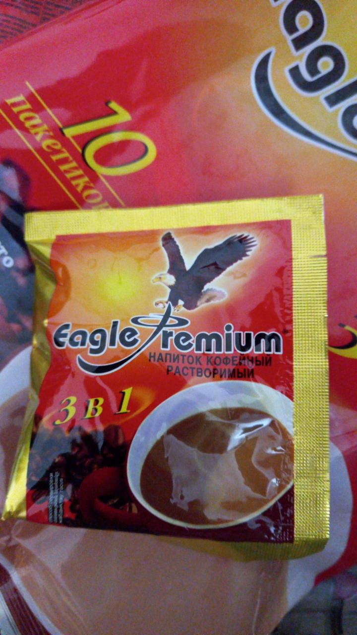 Фото - напиток кофейный растворимый 3 в 1 Eagle Premium Игл Премиум
