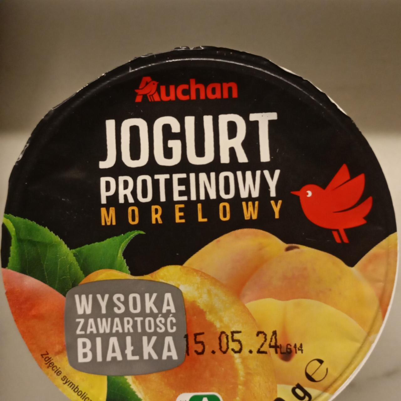 Фото - Jogurt proteinowy morelowy Auchan