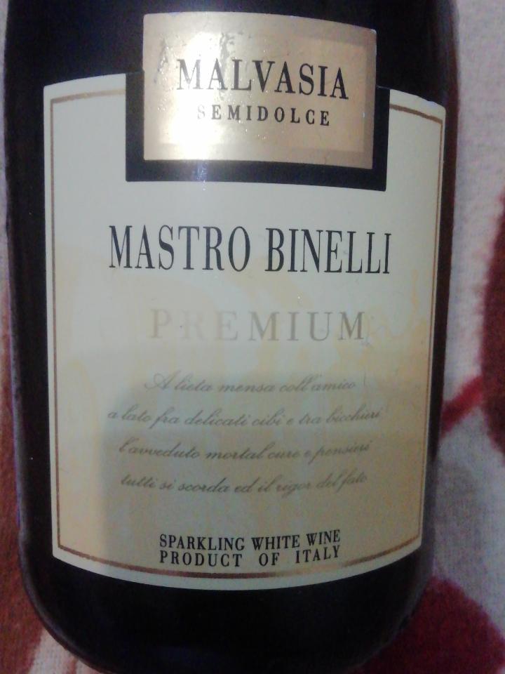 Фото - Maestro Binelli Premium Malvasia Semidolce игристое вино 7,5%