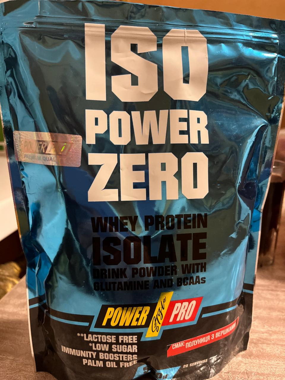 Фото - Сывороточный протеин изолят Iso Whey Zero PowerPro