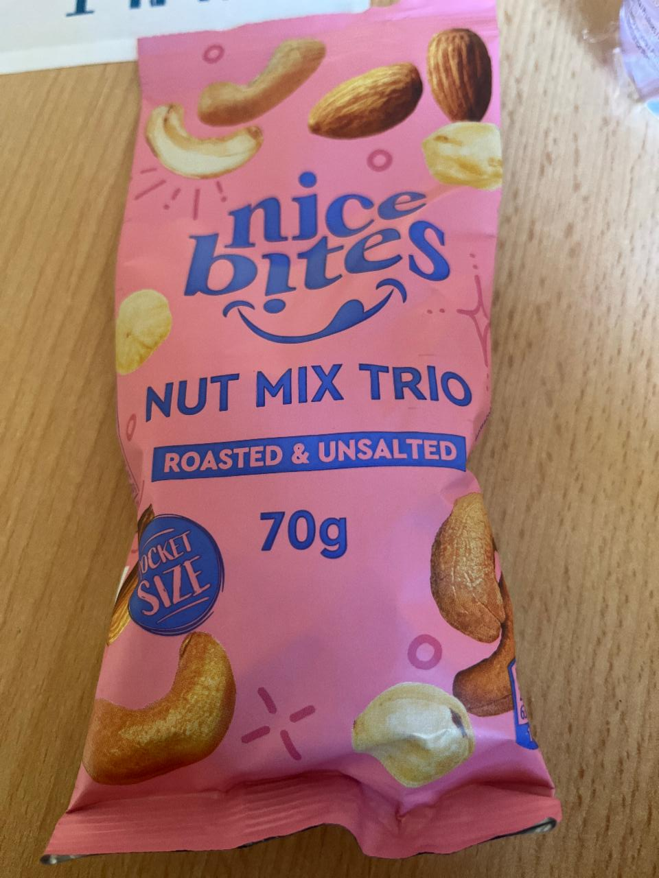 Фото - Nut mix trio roasted & unsalted Nice Bites