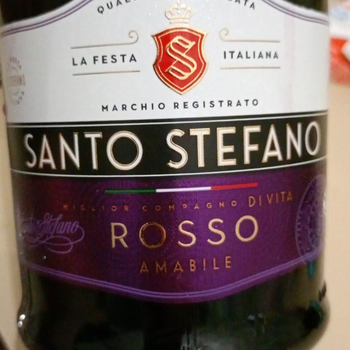 Фото - напиток слабоалкогольный Россо Santo Stefano