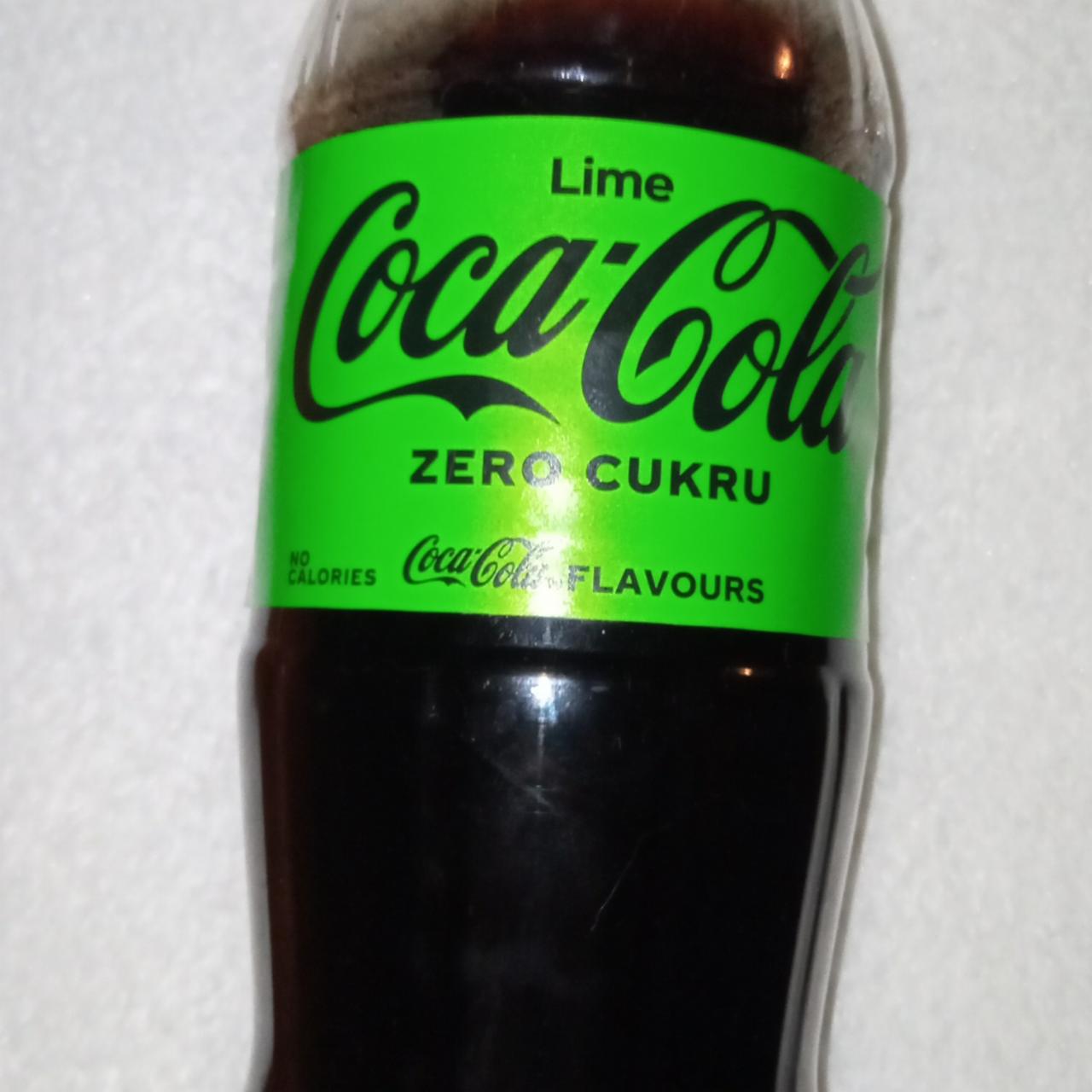 Фото - Drink Lime zero cukru Coca Cola