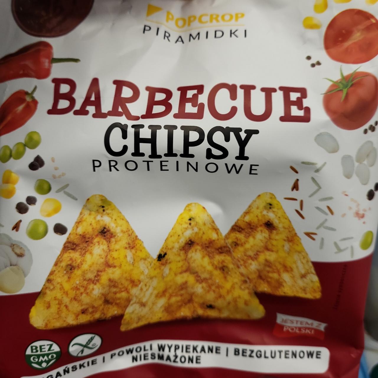 Фото - Barbecue Chipsy Proteinowe Popcrop