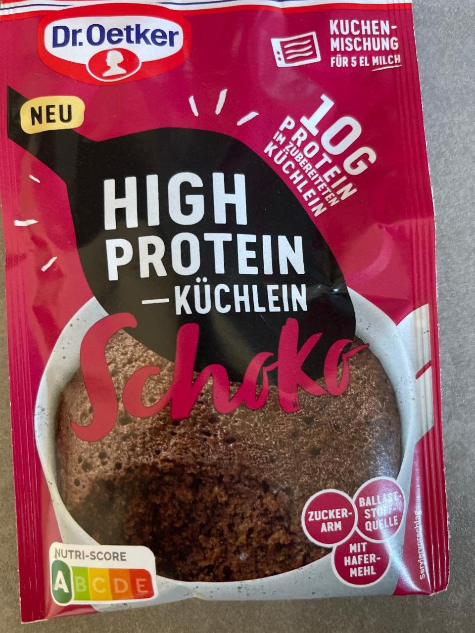 Фото - High protein Küchlein Dr.Oetker