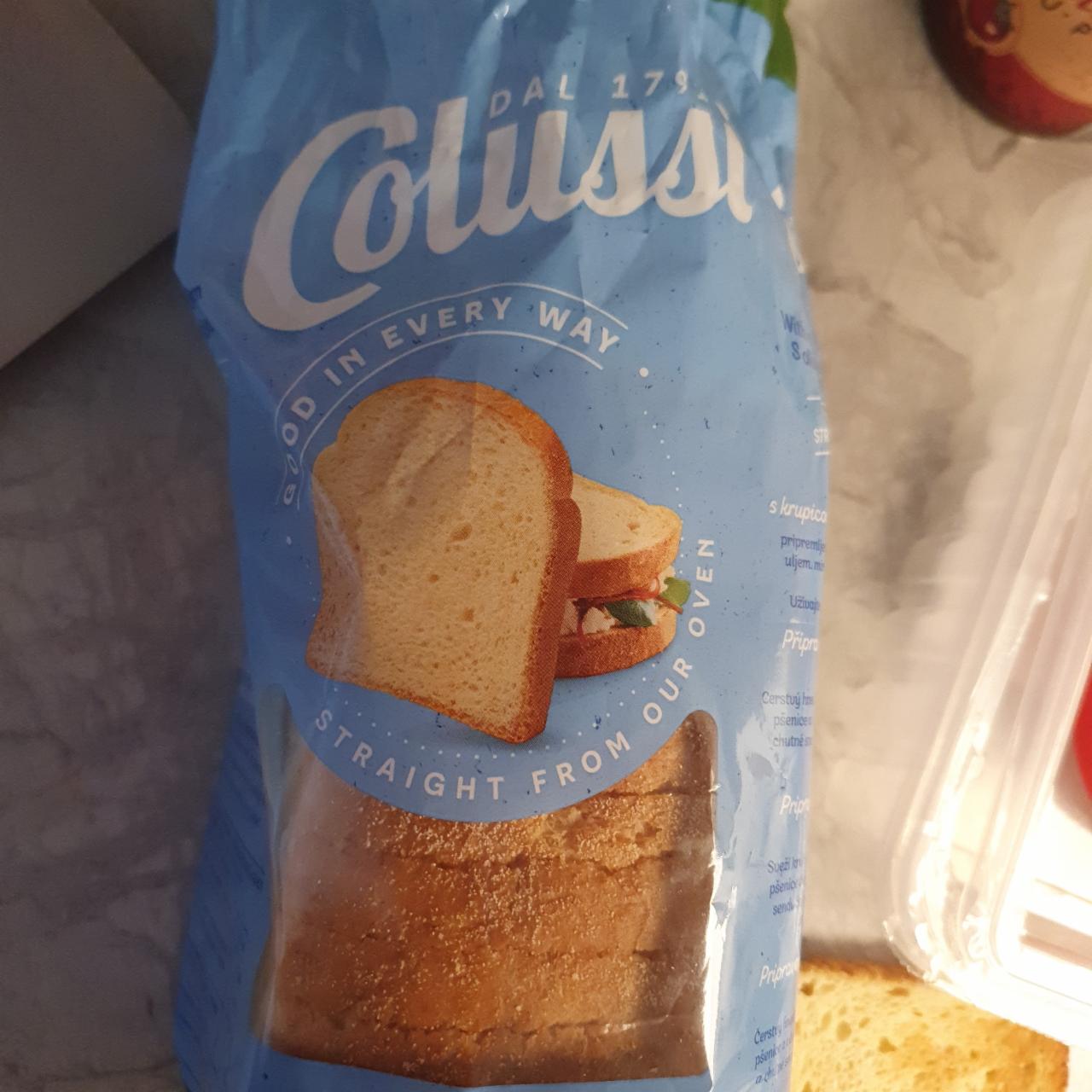 Фото - хлеб нарезанный pan di casa Colussi