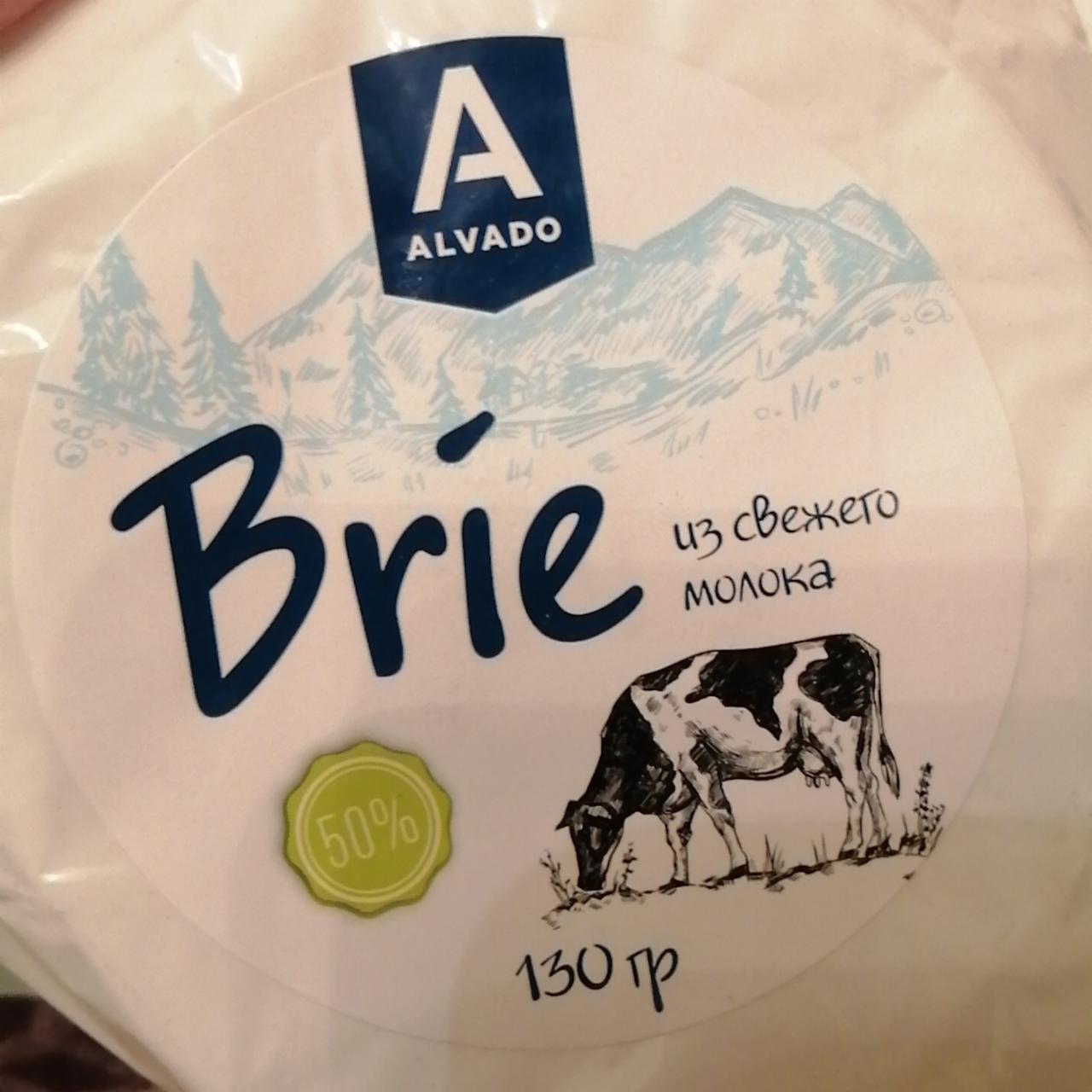 Фото - Бри сыр мягкий с белой плесенью Alvado