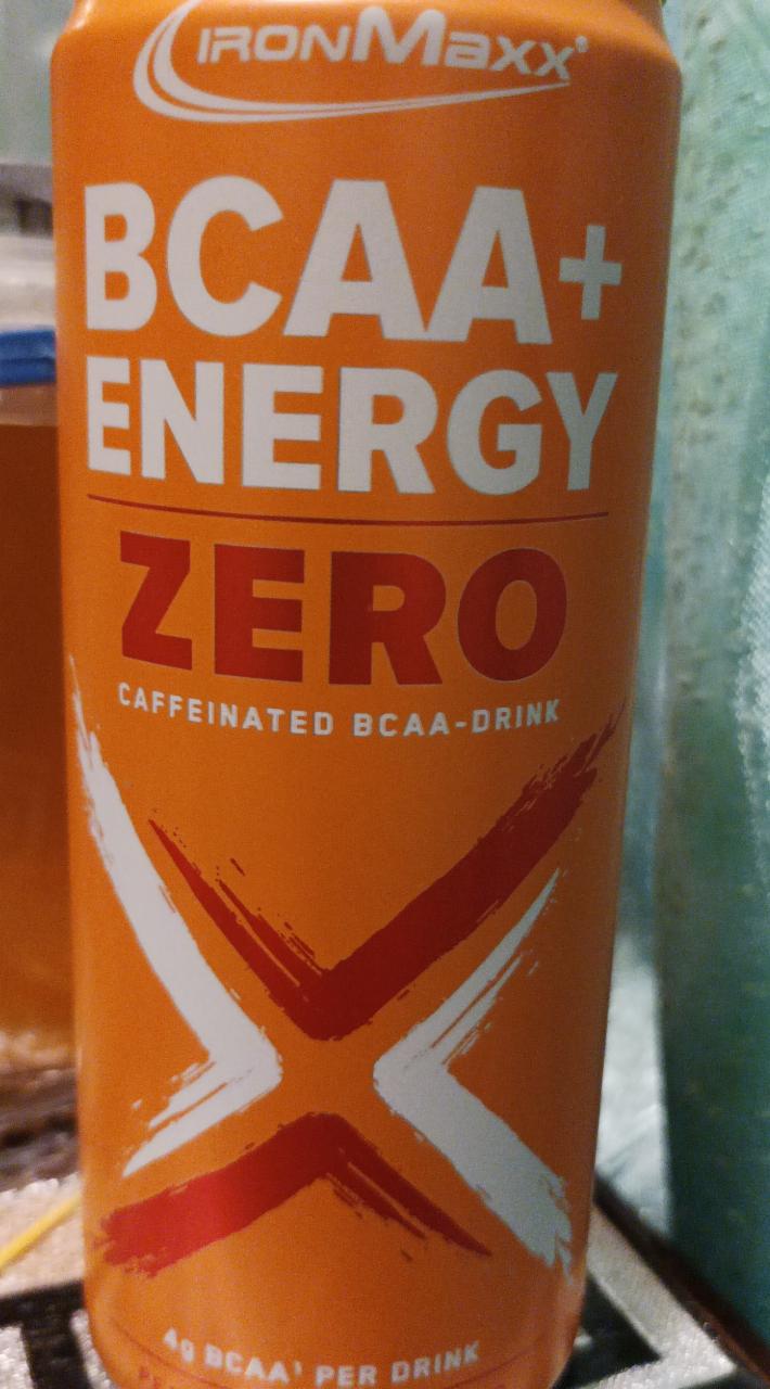 Фото - BCAA+ ENERGY ZERO энергетический напиток Iron maxx