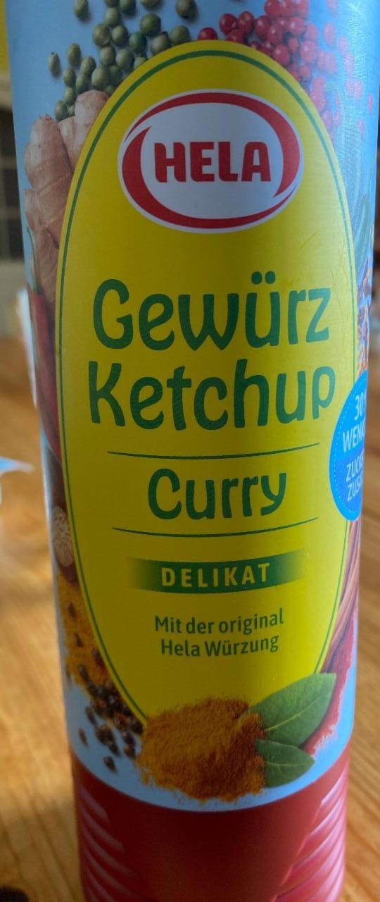 Фото - Gewürz Ketchup Curry delikat 30% weniger Hela