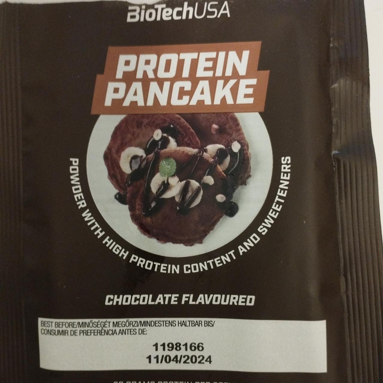 Фото - смесь для протеиновых блинчиков шоколад BiotechUSA