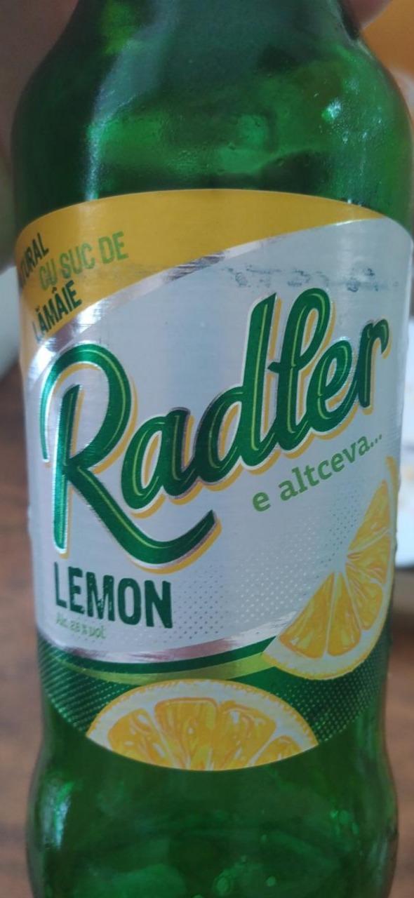 Фото - Пиво светлое лимон Radler Радлер