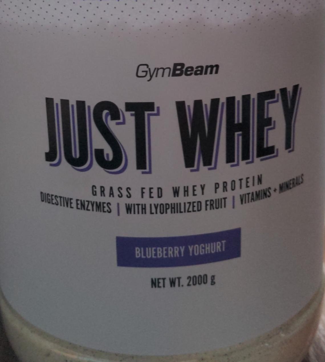 Фото - протеин Just whey вкус черничный йогурт GymBeam