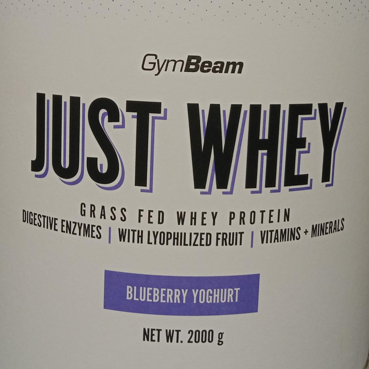 Фото - протеин Just whey вкус черничный йогурт GymBeam