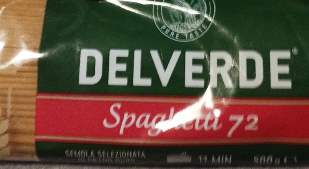 Фото - Макароны спагетти Spaghetti 72 Delverde