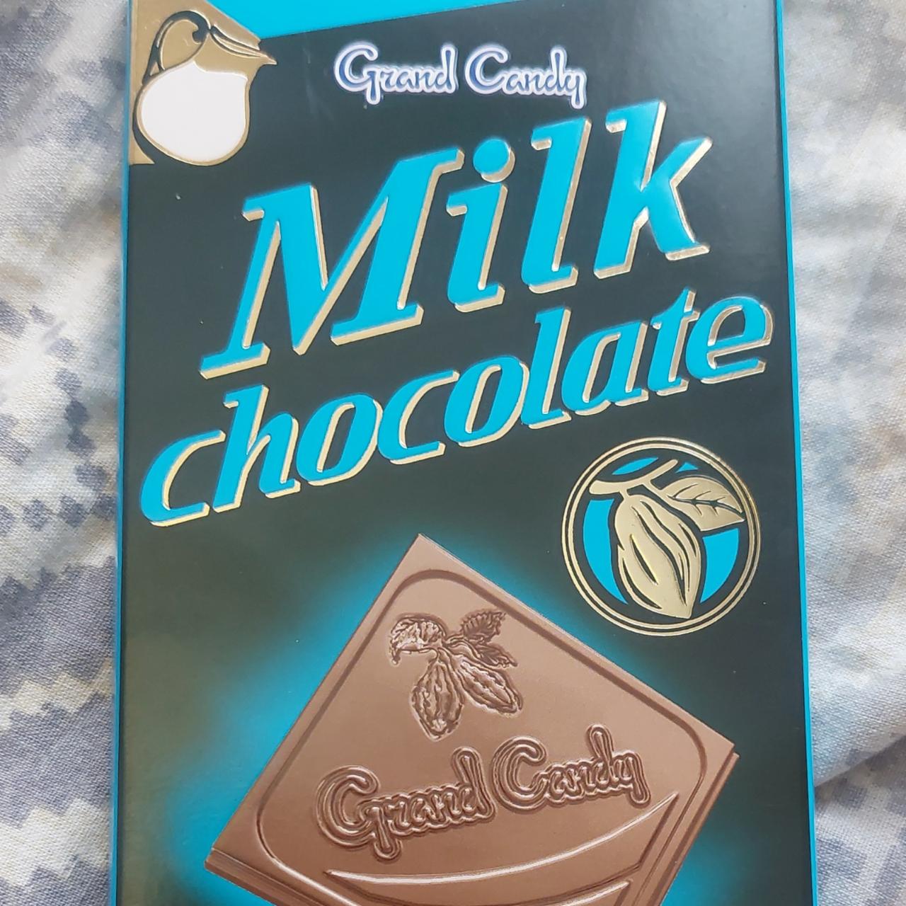 Фото - Milk chocolate Grand candy