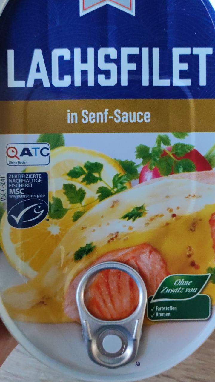 Фото - Филе лосося в горчичном соусе Lachsfilet in Senf-Sauce Almare Seafood