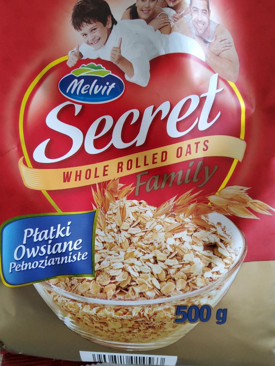 Фото - Secret whole rolled oats Family Melvit